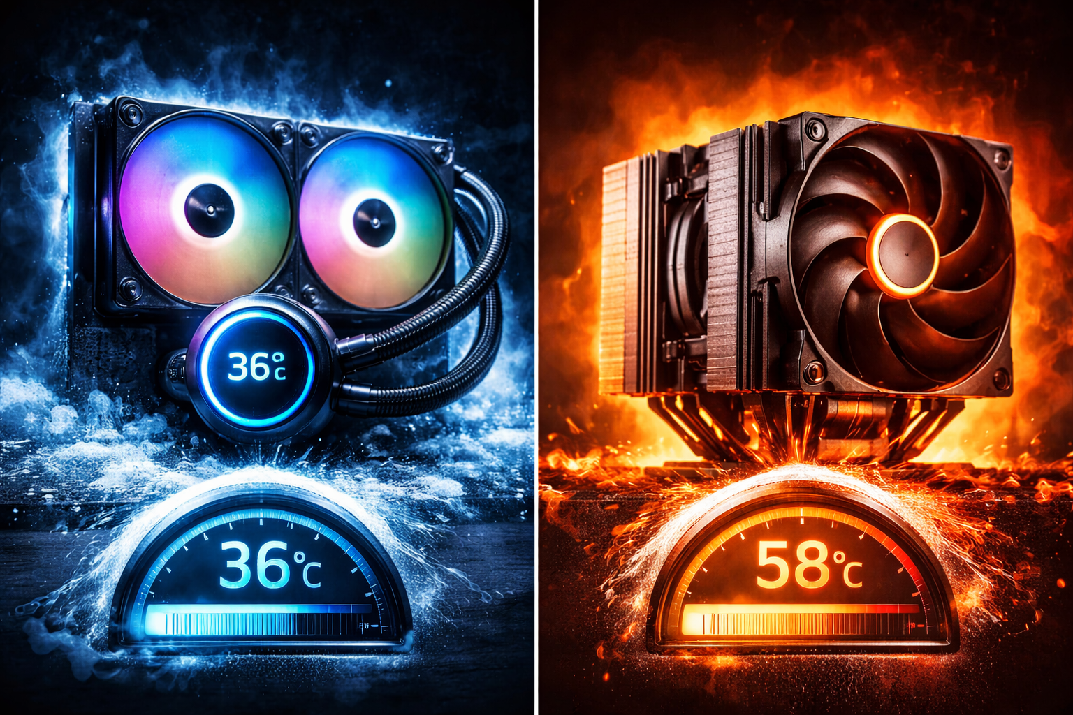 WATERCOOLING AIO VS AIR COOLING : LE GUIDE D&Eacute;FINITIF